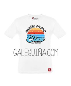 Camiseta paraiso galego para nenos