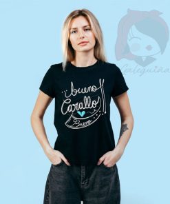 Camiseta bueno carrallo bueno en negro