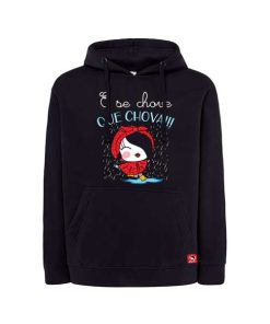 Suadoiro con capucha E se chove que chova