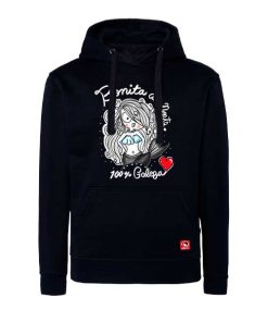 suadoiro con capucha bonita do norte