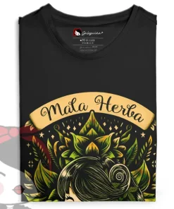 Camiseta Mala Herba Nunca Morre portada