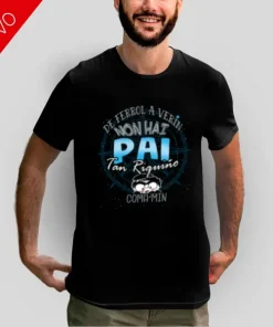 Camiseta pai riquiño modelo