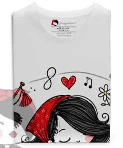 Camiseta Carmiña Carmela doblada